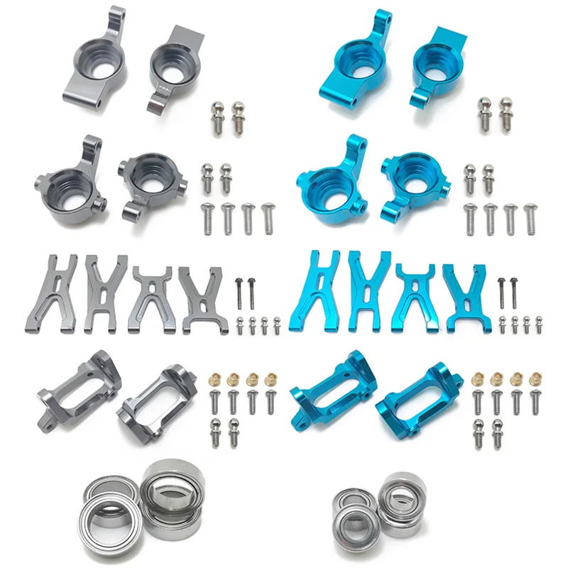 Günstig Upgrade Suspension Arm   Vorne Hinten Hub C Sitz Teile Kit für WLtoys A959 A979 A959B A979B RC Auto ersatz