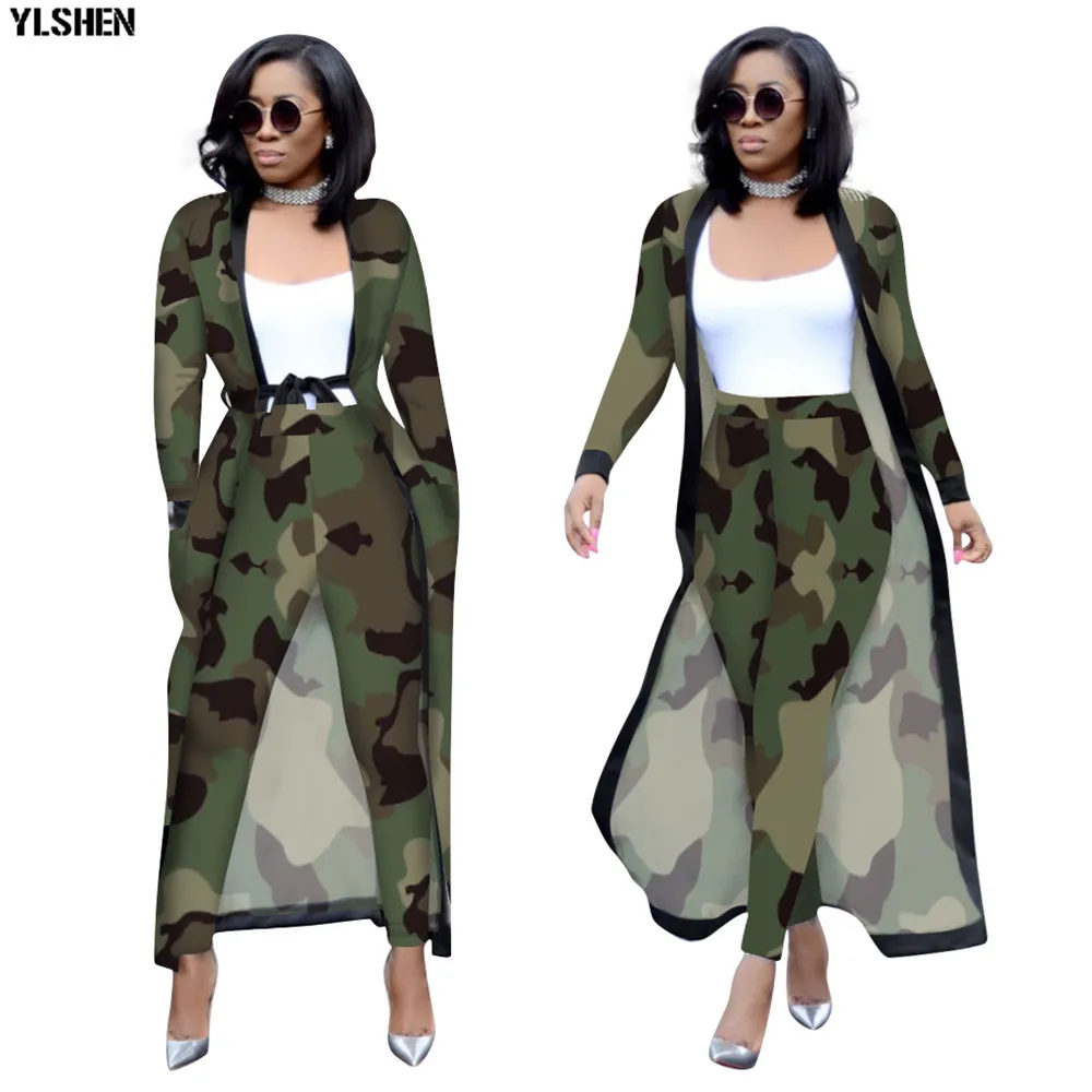 Print African Dresses for Women 2 Piece Set Dashiki Plus Size African Clothes Africa Clothing Pants Suit Bazin Robe Africaine 22