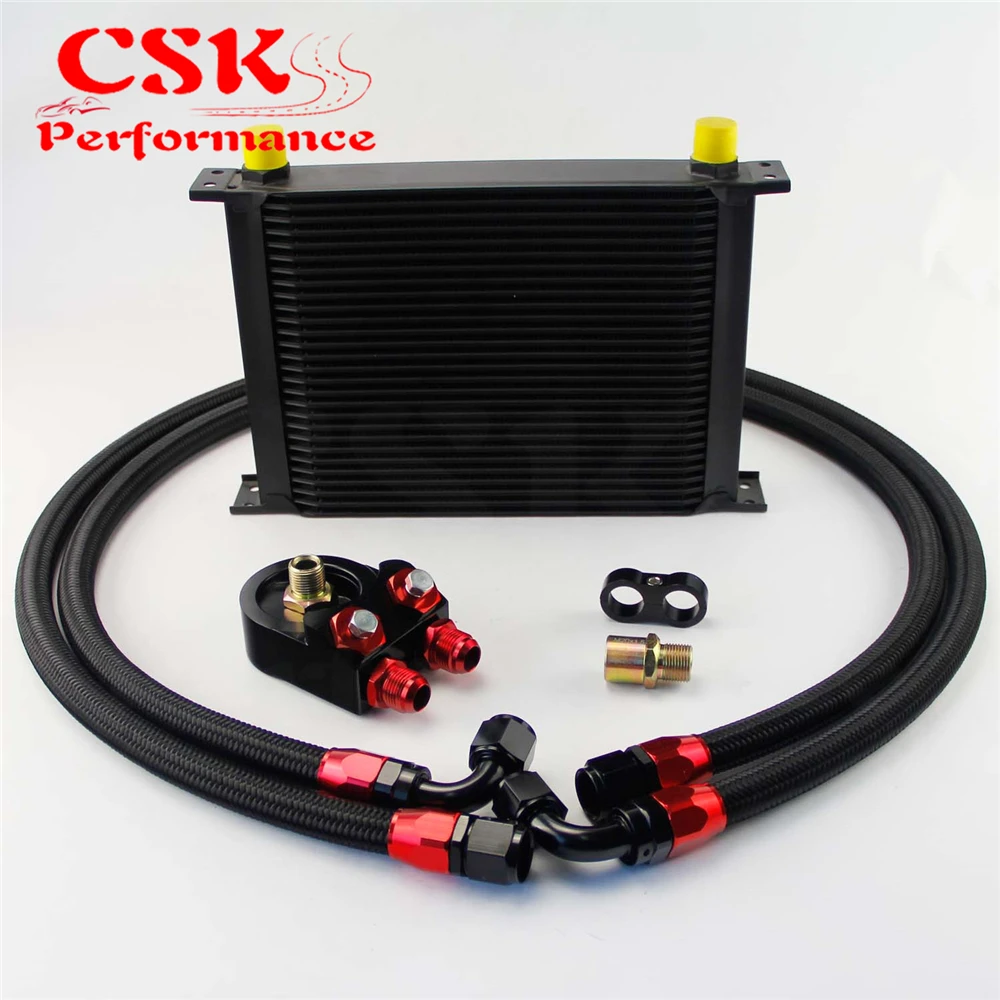 Filter Adapter Kit Universal Engine 10 Row 10AN Transmission Oil Cooler
