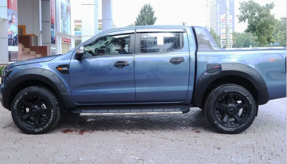 Брызговики для Ford Ranger T7 брызговики из углеродного волокна Wildtrak 2016 2017 2018 двойная