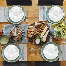 

Eid Al-fitr Party Disposable Tableware Set EID Mubarak Paper Plate Cup Ramadan Decoration Muslim Islamic Festival Party Supplies