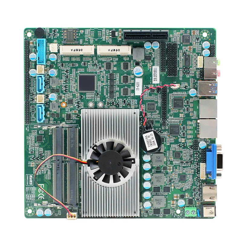 Процессор Intel 8th Core I5-8250U DDR4 mSATA SATA 4xUSB3. 0 6xUSB2. 0 Mini PCI-E WiFi VGA Gigabit Ethernet LAN