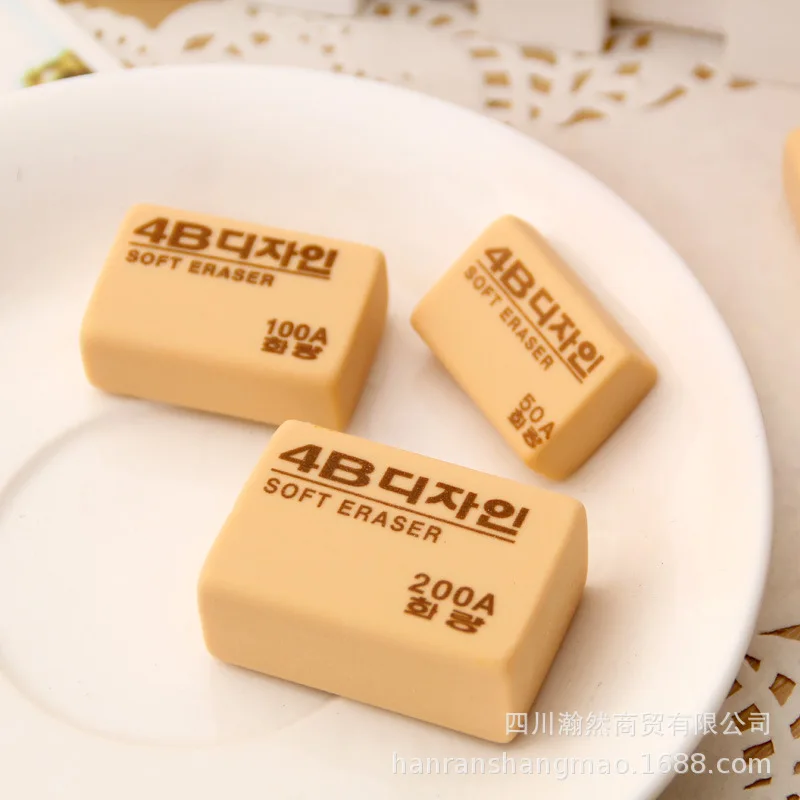 

Hwarang Rubber Eraser Students Creative Cartoon Learning Eraser 4B Fine Art Rubber Eraser Young STUDENT'S Only Rubber
