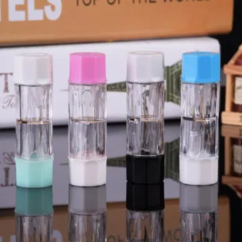 

New Arrival Contact Lens Case Female Man Portable Colored Container Lovely Contact Box Travel Kit Women Delicate Accessories