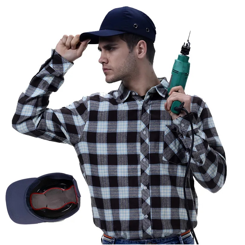 Work Safety Bump Cap Helmet Baseball Hat Style Protective Safety Hard Hat For Work Site Wear Head Protection safety helmet
