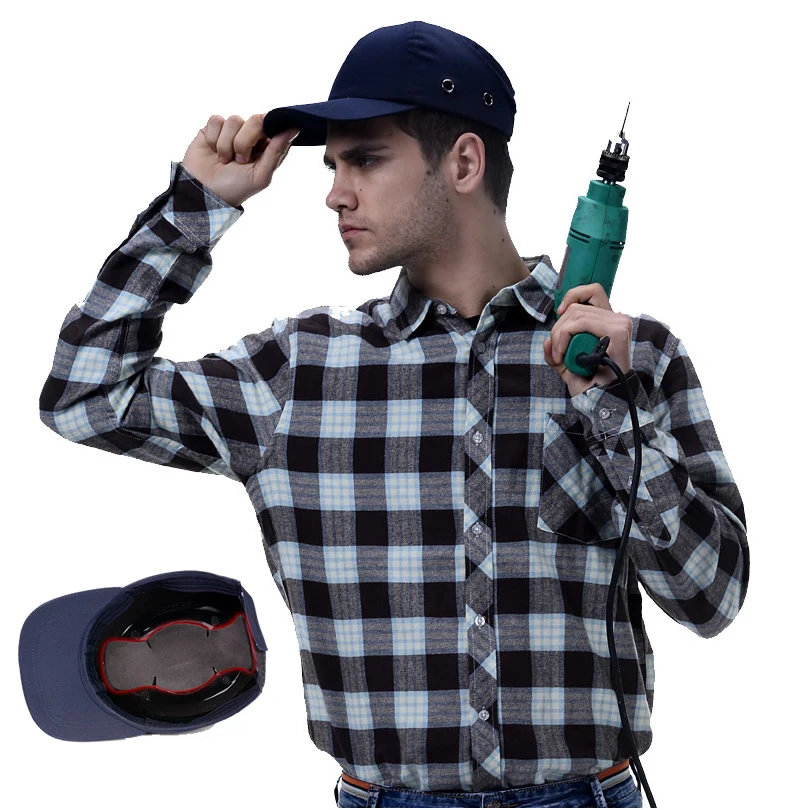Casquette de baseball sécurité bosse dur chapeau léger de protection de tête workwear new stock