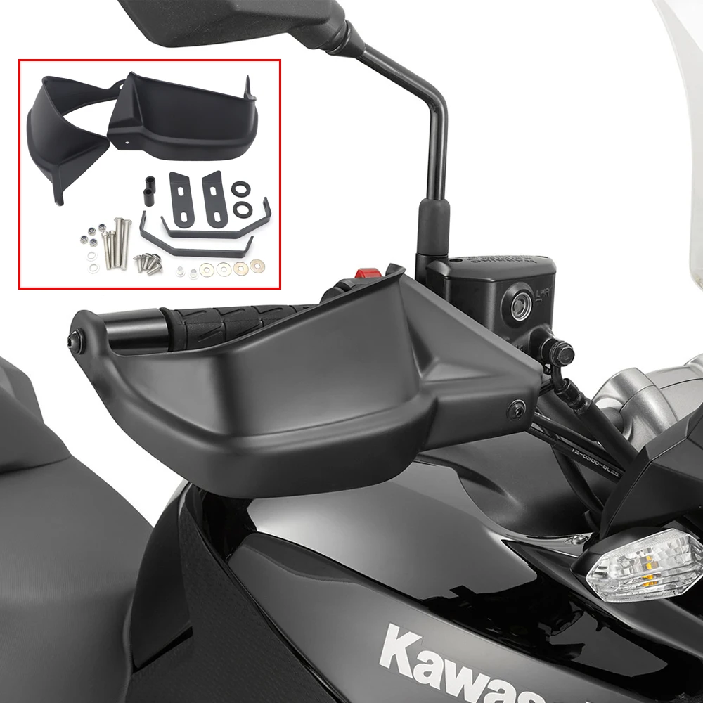 Черные мотоциклетные рука протекторы для Kawasaki Z900 Versys 650 Versys 1000 2010, 11, 12, 13, 15, 14, 15, 16, защита для рук
