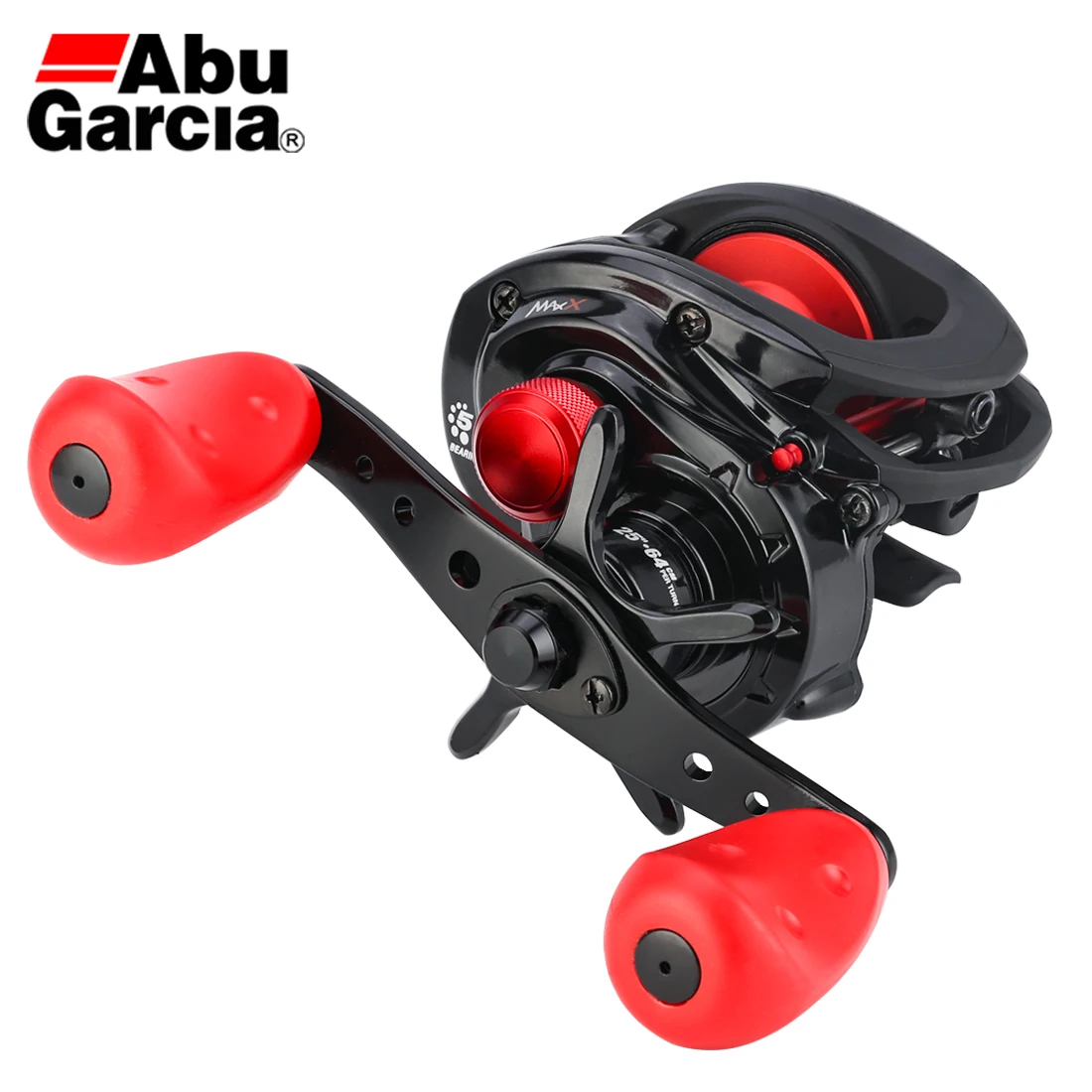 Abu Garcia Max4 X Baitcasting Fishing Reel 5bb 6.41 Max Drag 6.8kg