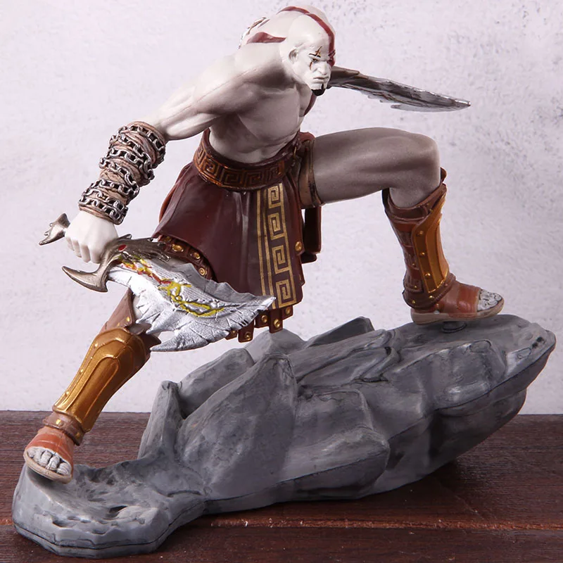 God of War фигурка восхождения Коллекционное издание Кратос статуя Кратос фигурка ПВХ Коллекционная модель игрушки