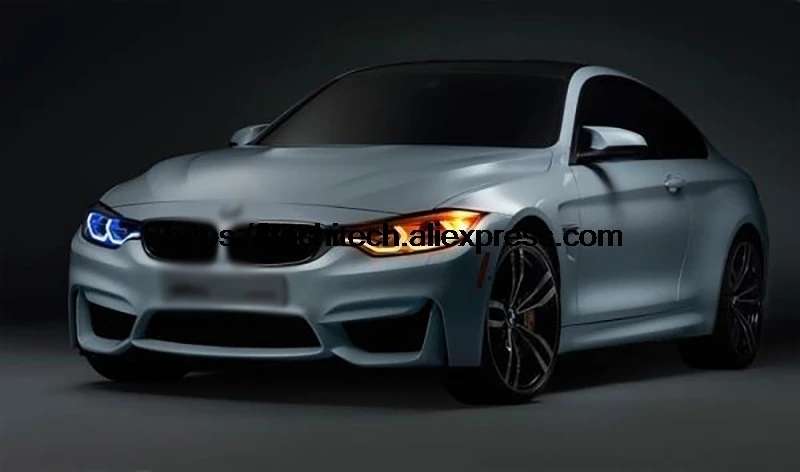 Белый Желтый поворотный сигнал концепция M4 знакованный стиль светодиодный глаз