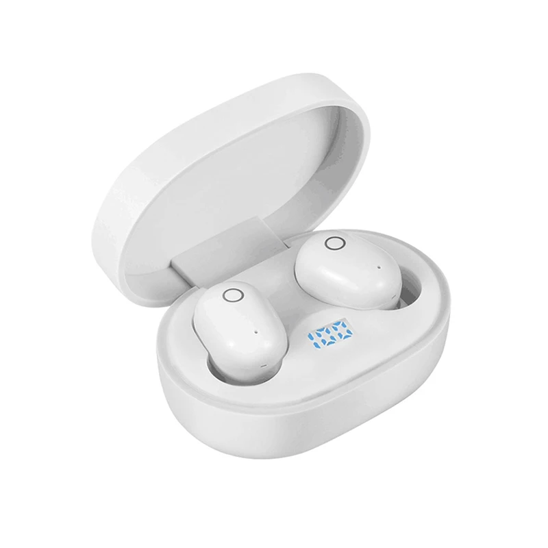 DT-8 TWS, беспроводные Bluetooth наушники, светодиодный дисплей, сенсорный TWS, беспроводные наушники с внешним аккумулятором, гарнитура с микрофоном, Bluetooth 5,0