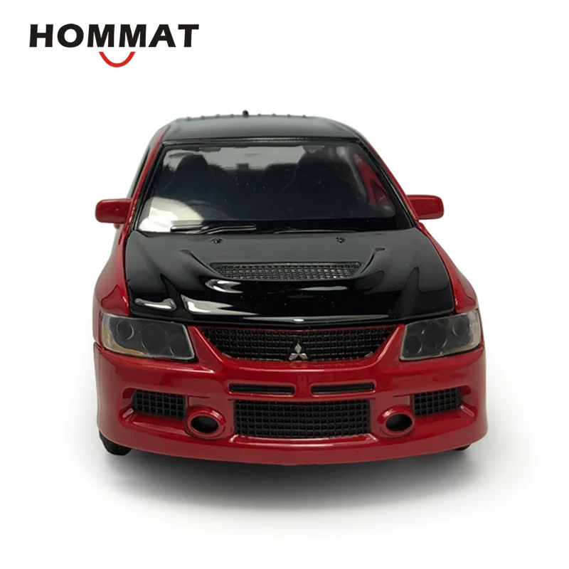 HOMMAT 1:32 весы Mitsubishi Lancer Evolution EVO IX Литые металлические Литые игрушечные транспортные средства модель автомобиля Детские игрушки для мальчиков Детский подарок