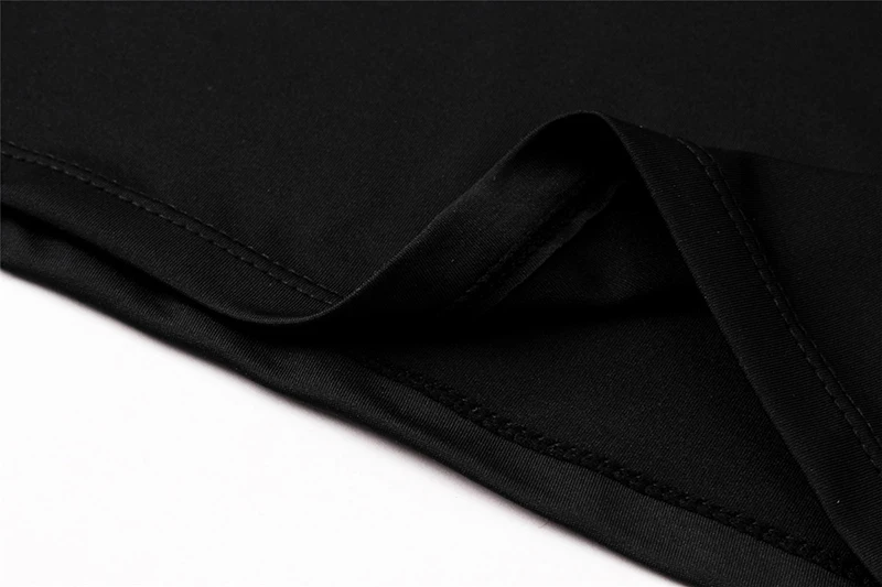 Acefancy Black Cop Top Compression Short Leeve T Shirt Sport for Men Gym Shorts Stretchy Tops 71605 Male Sportwear Gym Clothes