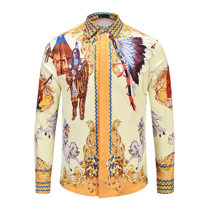 Мужская рубашка, Camisas Mamiseta Masculina, рубашка, модный дизайн, 3d смокинг, рубашки, Homme, повседневная, облегающая, с длинным рукавом, рубашка для мужчин