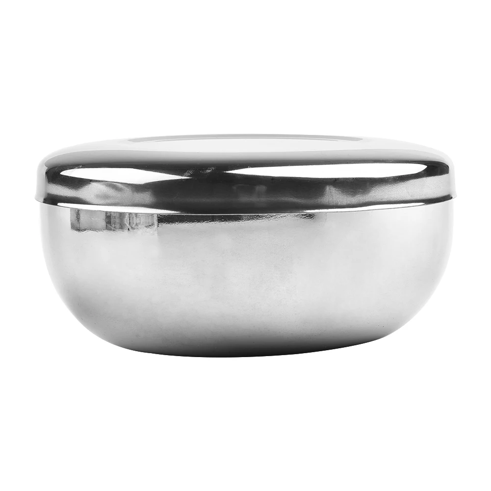 1pcs Korean Stainless Steel Rice Bowls Dish Korea Warm Bowl Traditional