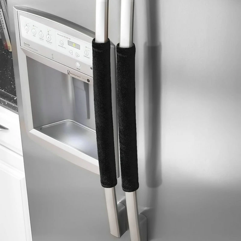 Декоративные ручки, противоюзовый протектор, перчатки для холодильника, духовки, не оставляют отпечатков пальцев, дверная ручка холодильника, крышка кухонного прибора