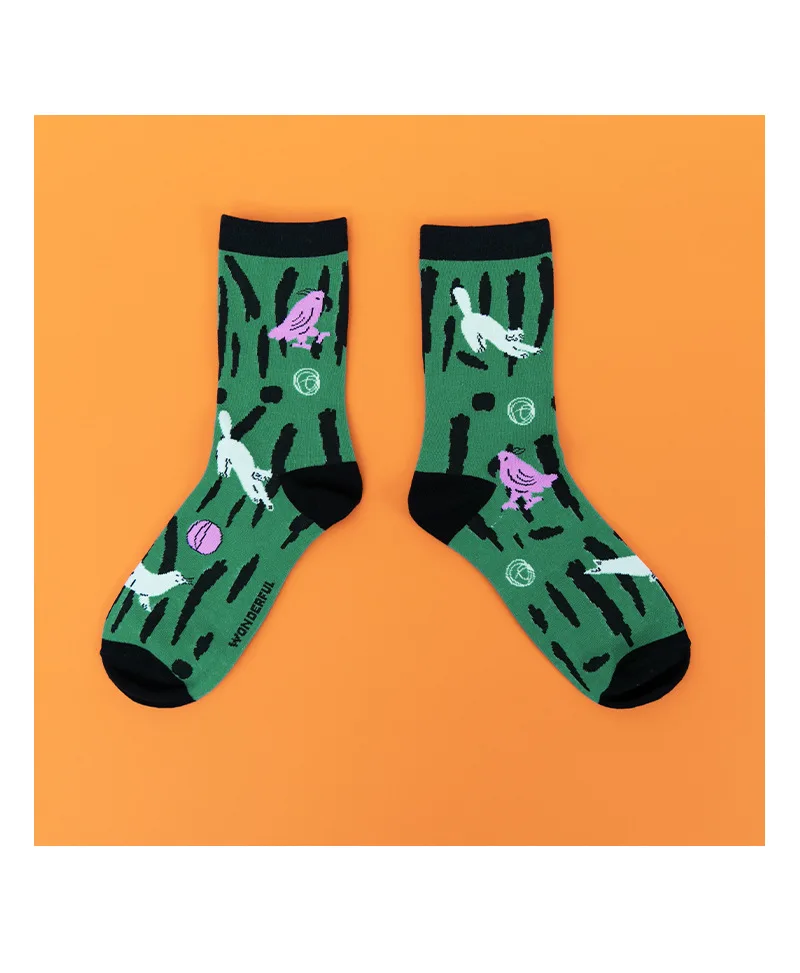 5 Pairs A Lot Harajuku Socks For Men And Women Designer Pattern Illustration Jacquard High-quality Sock