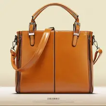 Женские сумки из натуральной кожи Новая женская сногсшибательная сумка на плечо Сумочка одна женская Европейская кожаная женская сумка