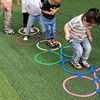 Children Brain Games Hopscotch Jump Circle Rings Set Kids Sensory Play Indoor Outdoor For Training Sports and Entertainment Toy 1