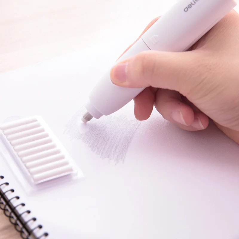 High Gloss Sketch Painting Electric Eraser With Refill Art Drawing