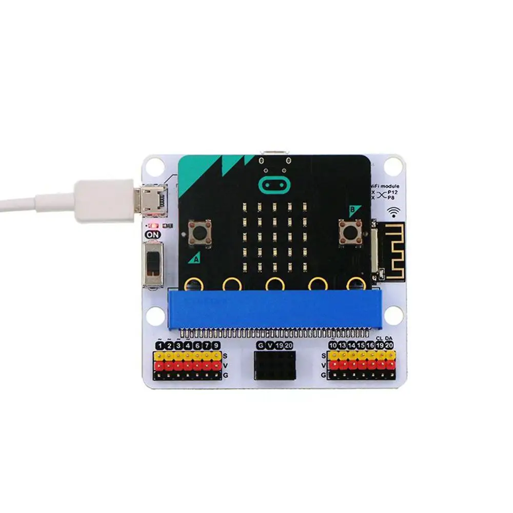 Iot: Плата расширения бит ESP8266 встроенный ESP12F WiFi/RTC/пассивный зуммер для lego