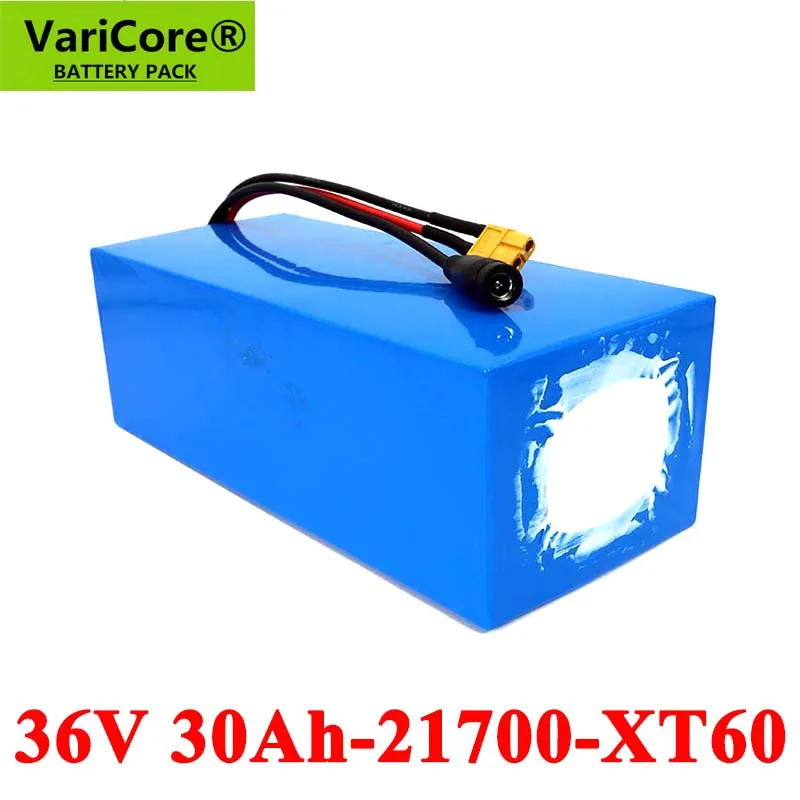 Аккумулятор VariCore 36V 30ah 21700 10S6P для электрического мотоцикла трехколесного
