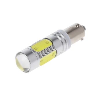 

1Pc White LED Car Light Bulb BAY9S DC12V 7.5W COB 120 Degrees Lamp Car Sidelight E7CA