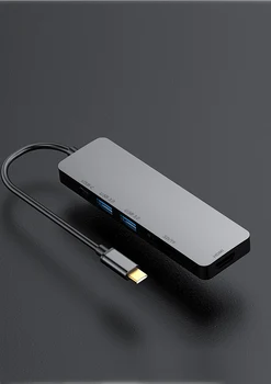 

Expansion dock 6-in-1 5-in-1 USB Type-C hub docking station ultra-high speed Thunderbolt 3 adapter USB-C converter met TF SD gig