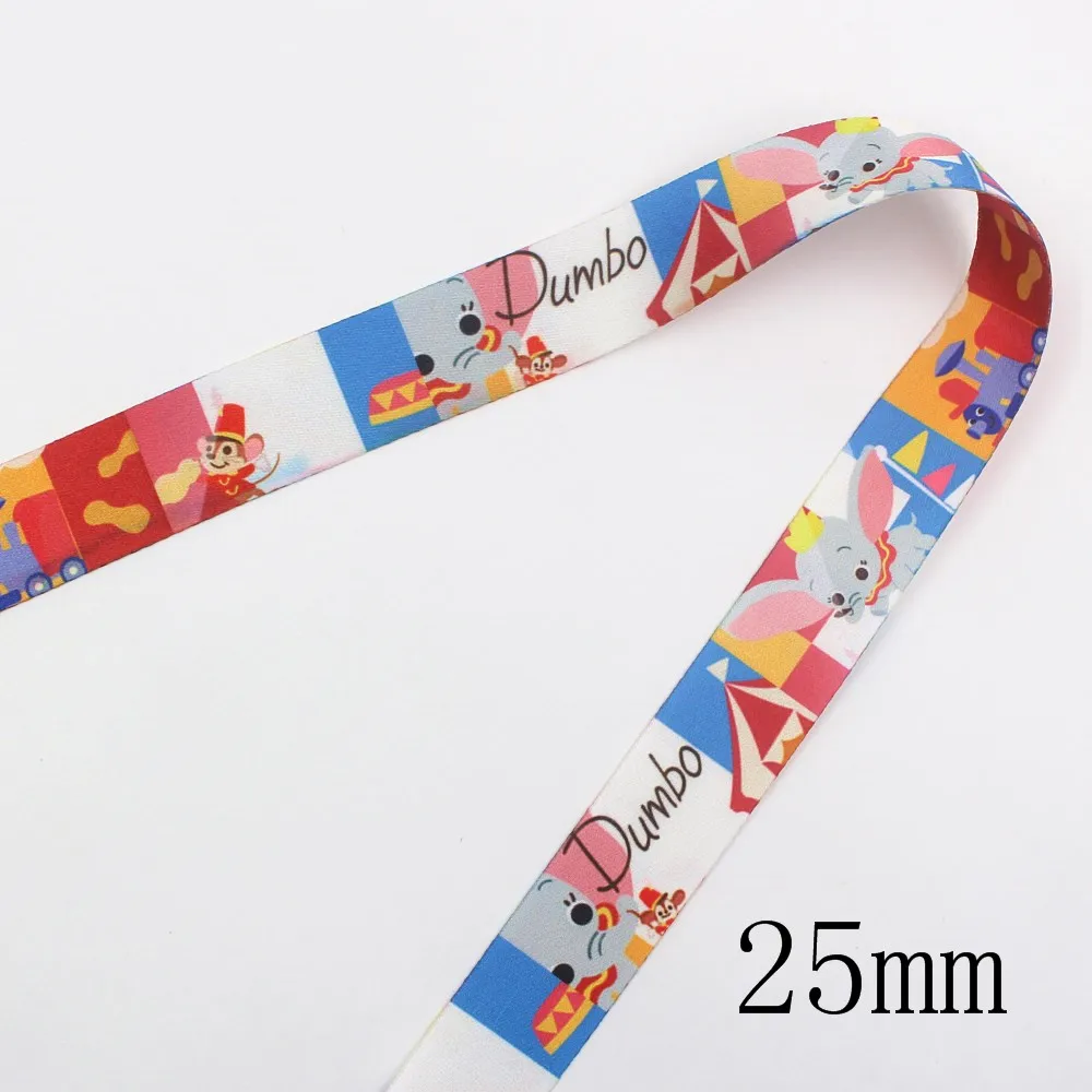 I-19824-1983 I-19824-1982, 10yds 1 ''25 мм двусторонний Печатный ремешок ленты, шейный ремешок Ремешки для ключей ID карта тренажерный зал Мобильный телефон ремни - Цвет: I-19824-1983