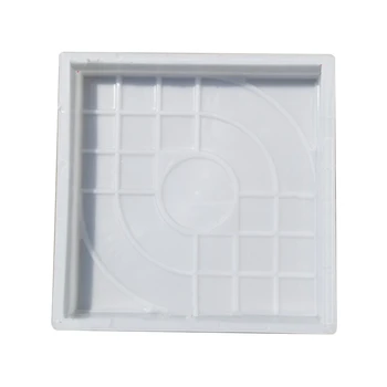 

25*25*4cm DIY Square Path Garden Concrete Plastic Spain Brick Mold Paving Pavement Walkway Runway Molds Buildings Accessories