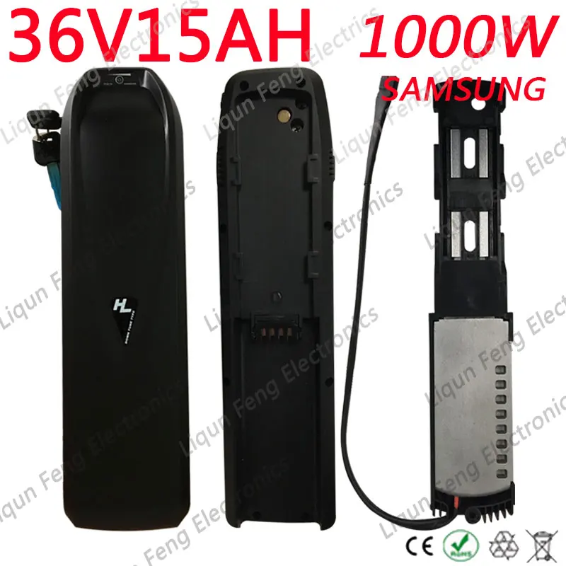 Литиевая батарея для электровелосипеда Samsung 36 В 250 Вт 350 500 15 Ач 9 12 18 21 | Спорт и