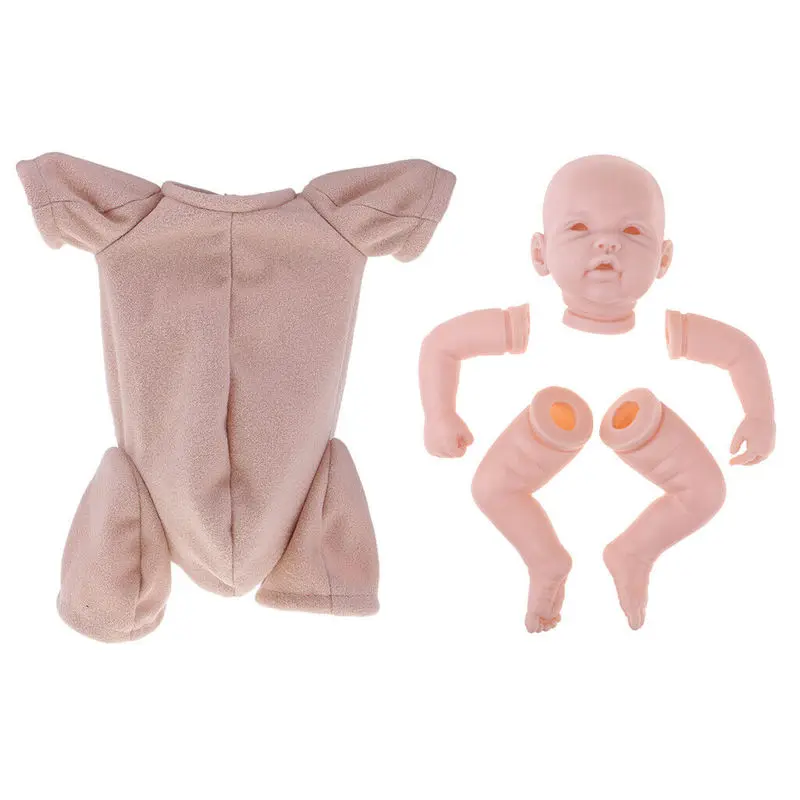 20 Zoll Neugeborenes Puppen Stoff Körper für 3/4 Arm voller Bein Babypuppe 