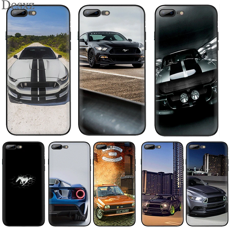 Мобильный телефон с логотипом Mustang чехол для iPhone 5 6 6s 7 8 Plus 11 Pro X XR XS Max | Мобильные