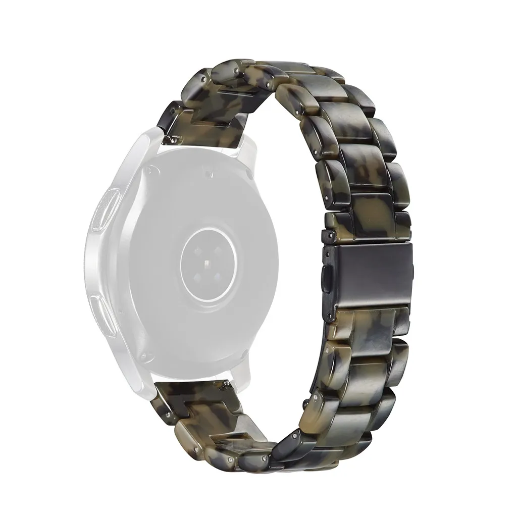 Для samsung Galaxy watch 46 мм Роскошный Кристалл Смола Агат Бусины ремешок замена Смарт часы ремешок для samsung z0923