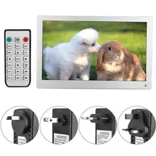 12,5 дюймов ips экран 1920*1080 металлическая цифровая фоторамка Электронные часы MP3 проигрыватель кадры фото numerique