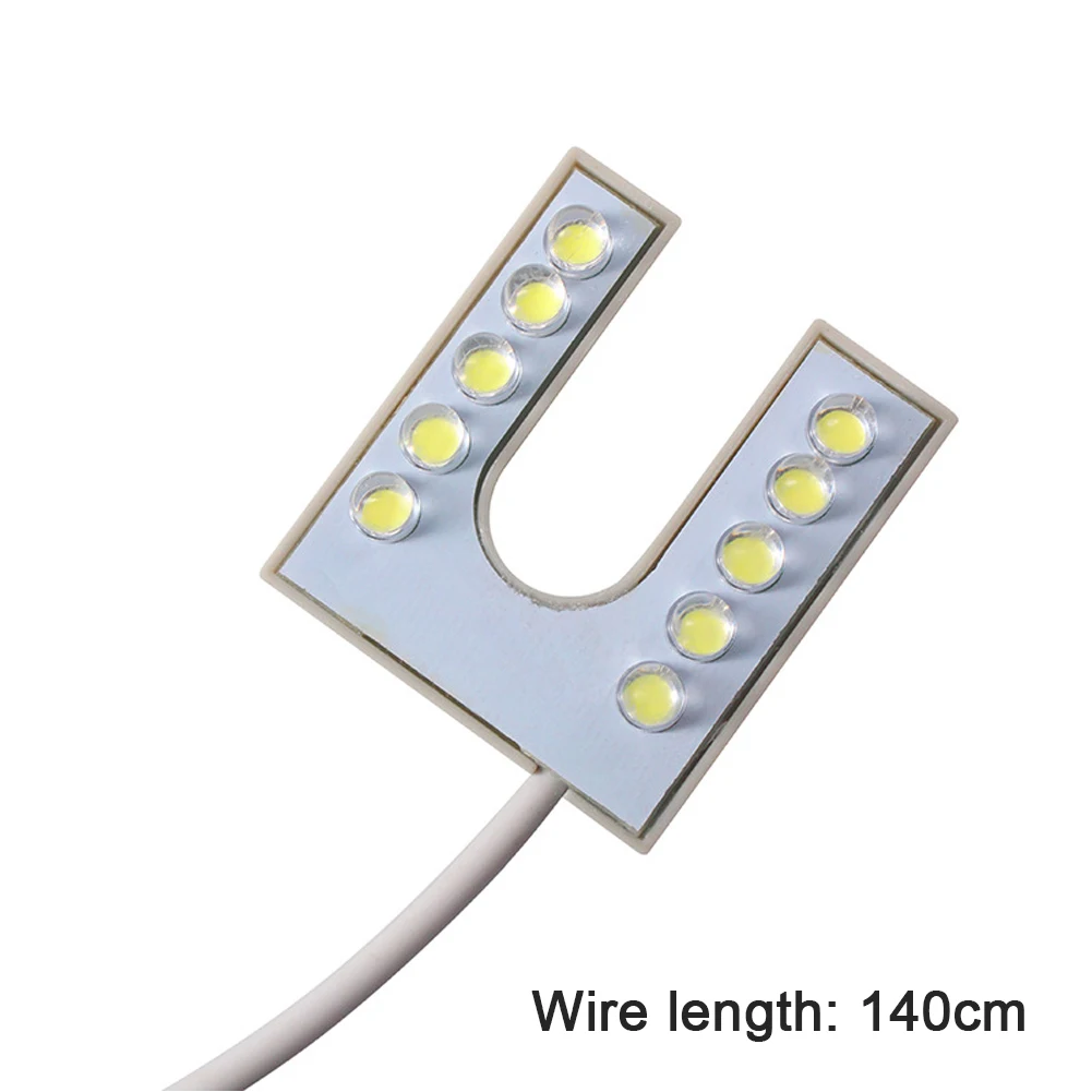 Многофункциональная швейная машина для токарных станков, светодиодный светильник, супер яркий, гибкий, защита глаз, магнитная основа, сверлильные прессы