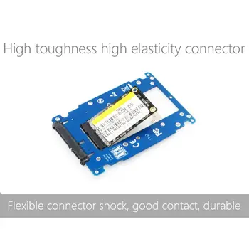 

mSATA to SATA 2.5" SSD Box 30x27/50/70mm mSATA to 22Pin SATA 50mm 52Pin Caddy M5TB