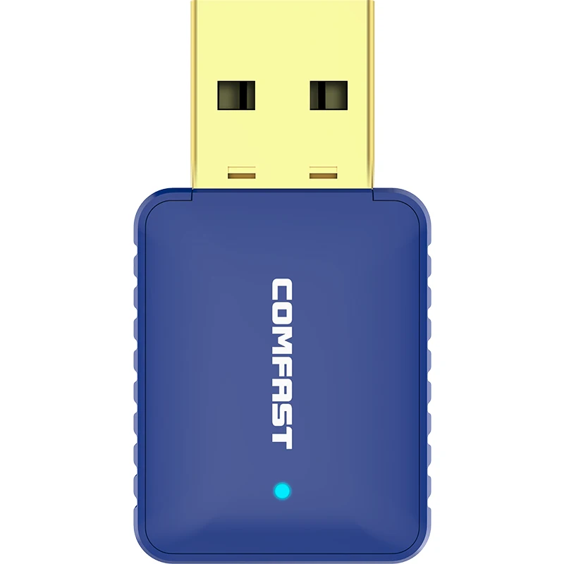 

Dual Band USB Bluetooth Adapter Dongle 650M Wireless WiFi Network LAN Card + Bluetooth V4.2 Adapter for Desktop Laptop PC