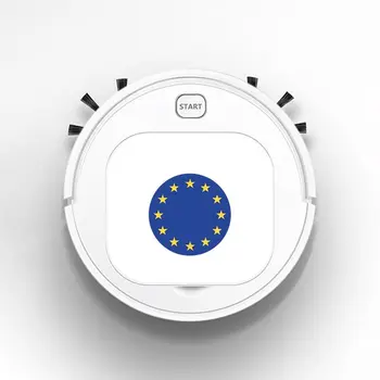 

Auto USB Sweeping 1800Pa Multifunction Smart Robot Vacuum Cleaner Dry Wet Vacuum Floor Cleaner Creative European Union Map