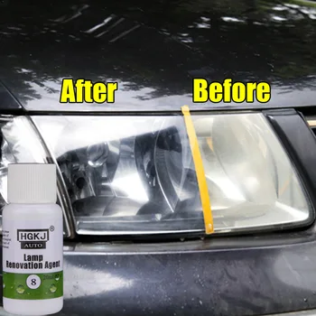

20ml HGKJ Auto Car Accessories polishing headlight agent bright white headlight repair lamp Cleaning Window Glass Cleaner