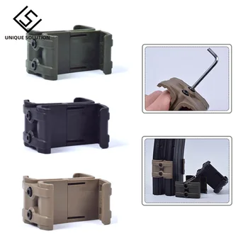 

ActionUnion AR15 Tactical Clip Magazine Coupler Link Mag Parallel Connector Rifle AK M4 MAG595 Gun Airsoft Hunting Accessories