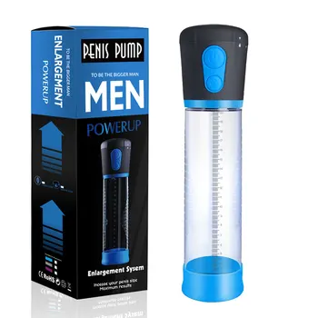 Electric Penis Pump Sex Toys for Men Male Masturbator Penis Extender Penile Vacuum Pump Penis Enlargement Enhancer Massager Ring 1