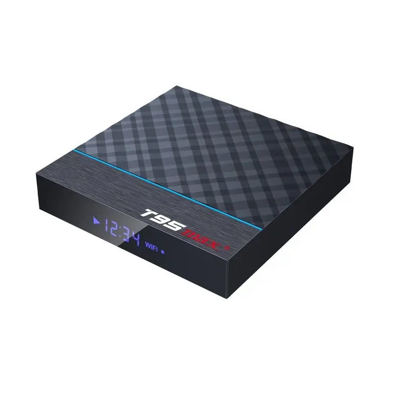  T95 Max Plus Amlogic S905X3 Smart TV Box Android 9.0 4gb For Ram 32gb 64 Rom 2.4g 5g Wifi Bluetooth