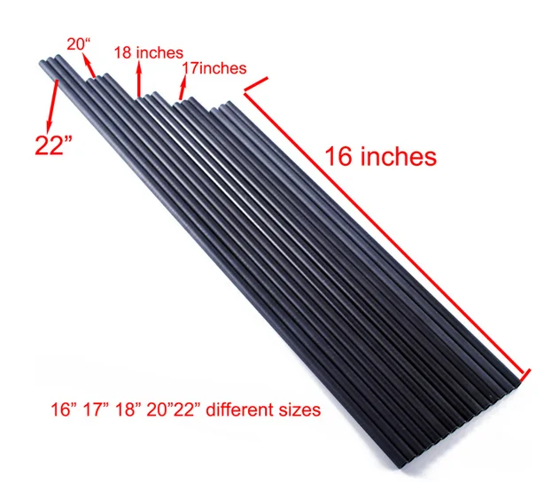 12PCS Crossbow Bolt 16-22 Inches Nocks Vanes Carbon Arrow Shaft Carbon 400 for DIY Crossbow Bolt Archery Accessories  New Cross