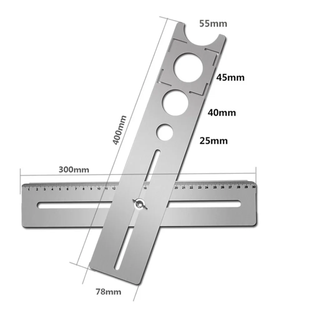 Плитка мрамор стекло керамический пол сверление отверстие направляющие инструменты отверстие открывалка локатор регулируемое положение линейка перфоратор локатор
