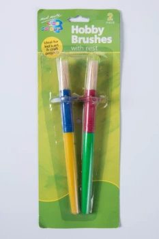 

Mont Marte Kids Hobby Brush with Rest 2pc