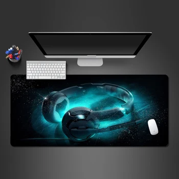 

High Quality 3d Music Headset Mouse Pad Notebook Computer Game Keyboard Mousepad Unique Personality Style Player Table Pad