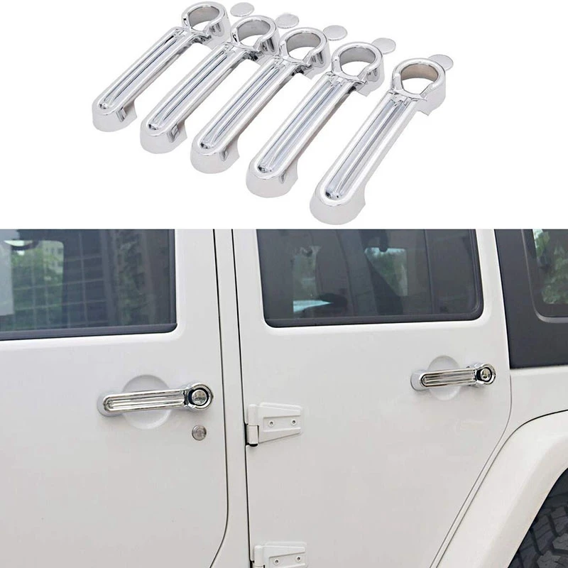 4 дверная ручка крышка и ручка багажника Крышка для 2008- Jeep Wrangler JK/2008-2012 Jeep Liberty/2007-2011 Dodge Nitro