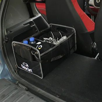 

Car Storage Organizer Trunk Storage Container Bags Box For Smart Fortwo Forfour 453 451 450 452 Cabrio City-Coupe Accessories