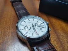 LIGE-Reloj ejecutivo de lujo para hombres, cronógrafo de cuarzo, con correa de cuero e indicador de fecha, estilo casual, a la moda, marca superior, con caja